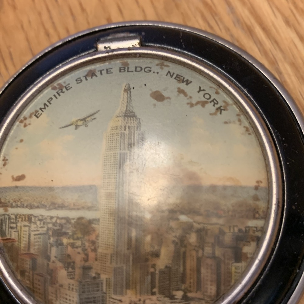 Antique Powder puff Case - Picture 2 of 5